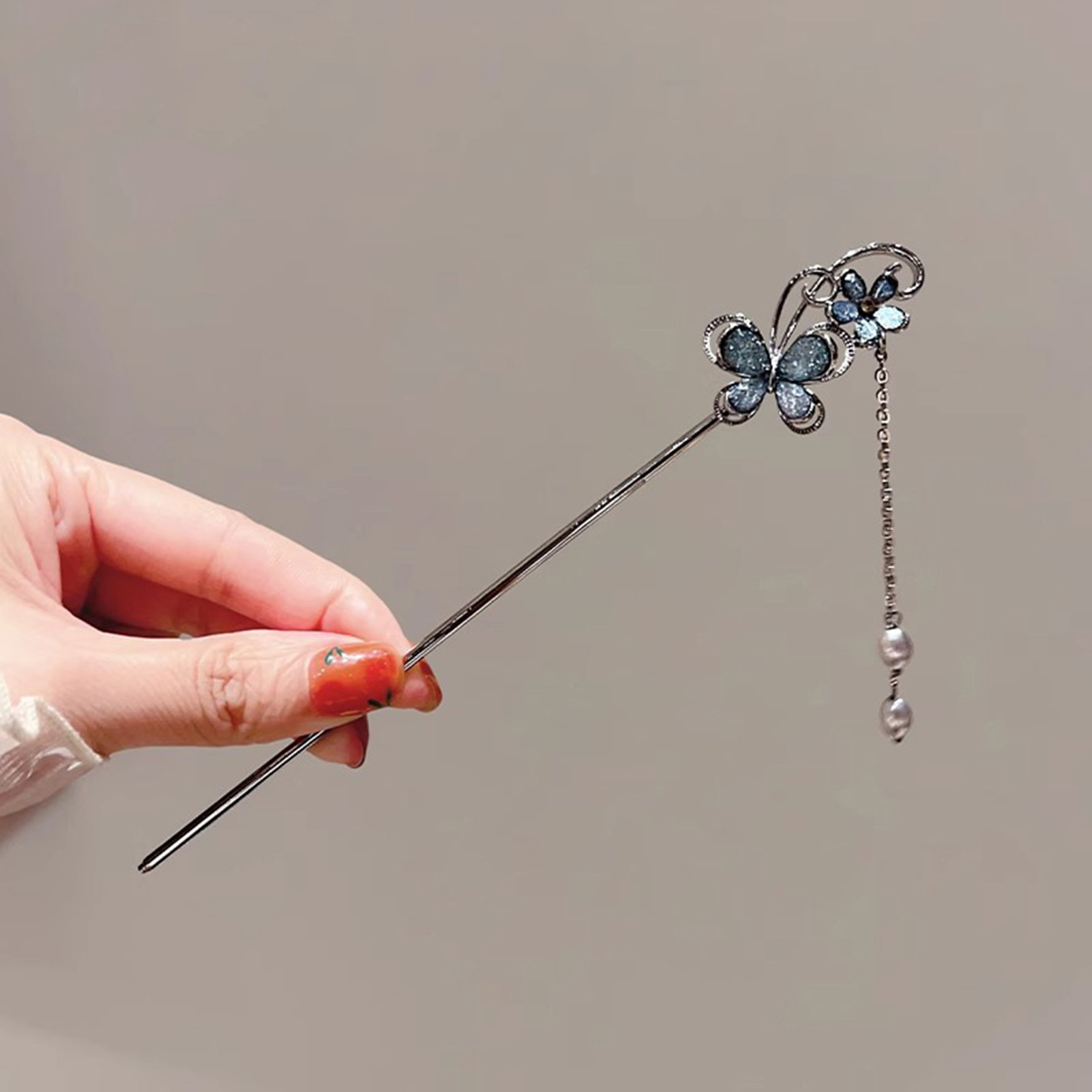 Hanbok Hair Pin - กิ๊บติดผมรูปผีเสื้อ กิ๊บติดผมแบบแท่ง กิ๊บติดผมแบบส้อม สำหรับผู้หญิงและเด็กผู้หญิง กิ๊บติดผมรูปดอกไม้ คลิปติดผม