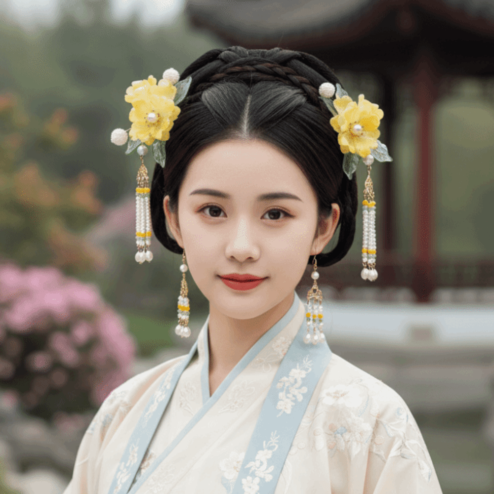 ชุดปิ่นปักผมสไตล์จีนโบราณแบบคล - Hanbok Hair Pin บทวิจารณ์และราคา