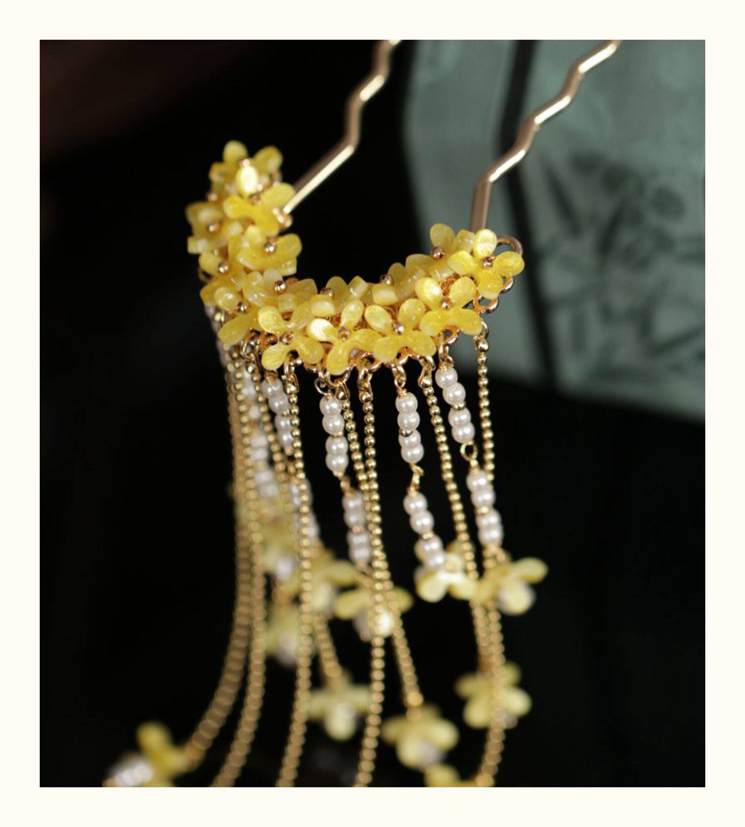 กิ๊บติดผมลายดอกหอมหมื่นลี้แบบโ - Hanbok Hair Pin บทวิจารณ์และราคา
