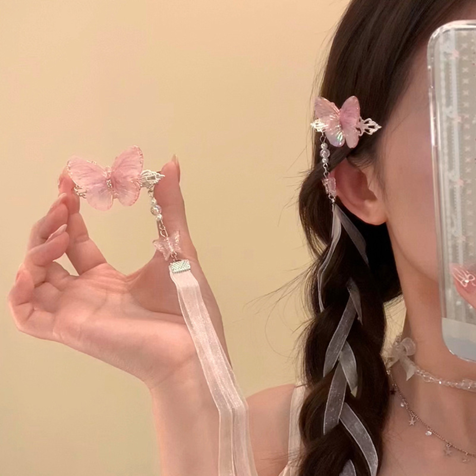 2pcs Neo สไตล์จีนคลิปผม Fairy  - Hanbok Hair Pin บทวิจารณ์และราคา