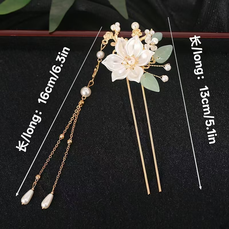 ชุดเครื่องประดับผมสไตล์โบราณลา - Hanbok Hair Pin บทวิจารณ์และราคา