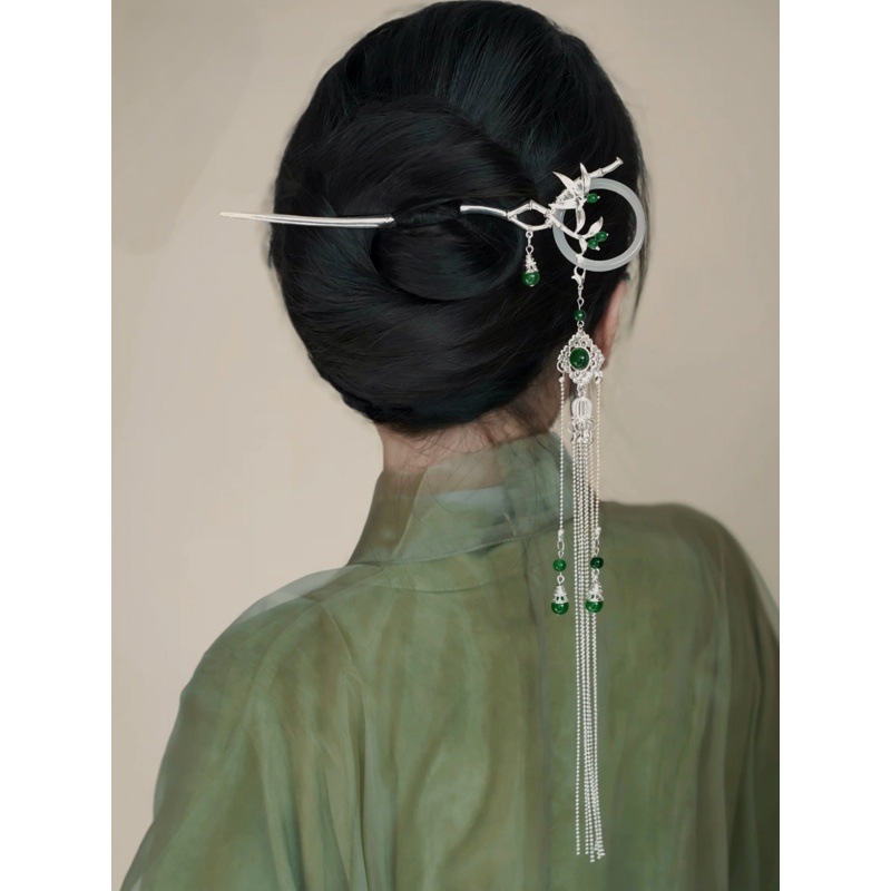 ปิ่นปักผมสไตล์จีน ทำจากไม้ไผ่  - Hanbok Hair Pin บทวิจารณ์และราคา