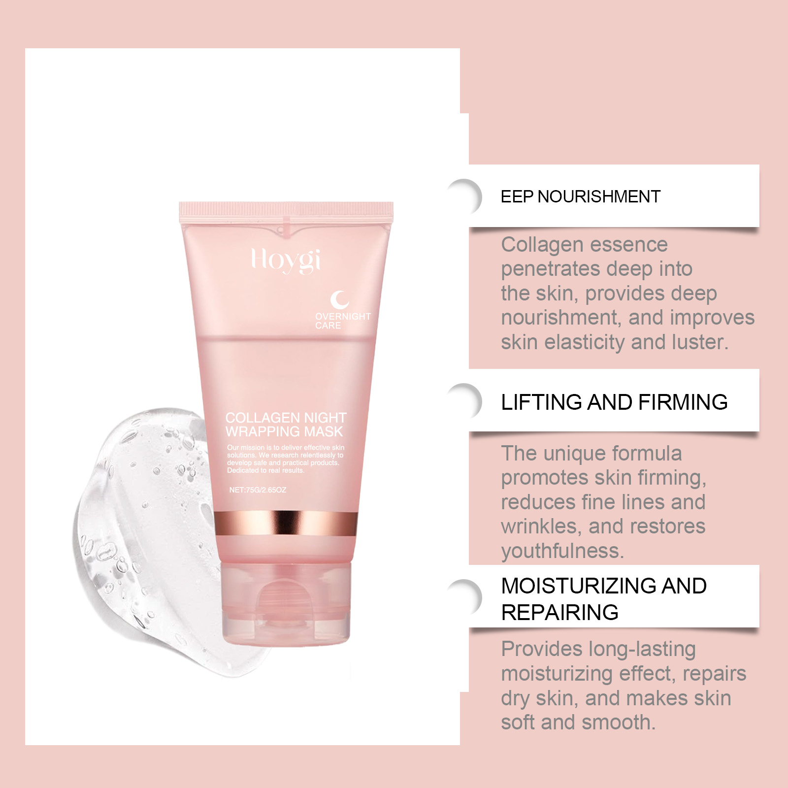 มาส์กคอลลาเจนแบบลอกออก มาส์กบำ - Sleeping Pack Overnight บทวิจารณ์และราคา