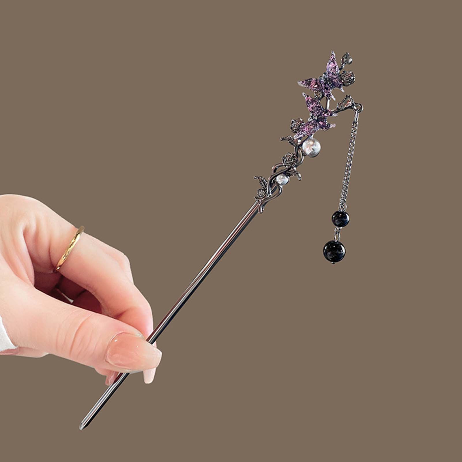 เครื่องประดับผมแบบจีนโบราณ  ปิ - Hanbok Hair Pin บทวิจารณ์และราคา