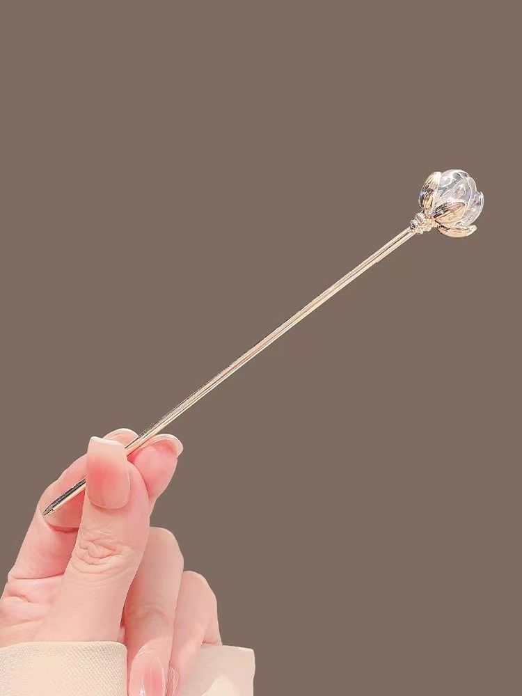 กิ๊บติดผมคริสตัลโลตัสสำหรับผู้ - Hanbok Hair Pin บทวิจารณ์และราคา