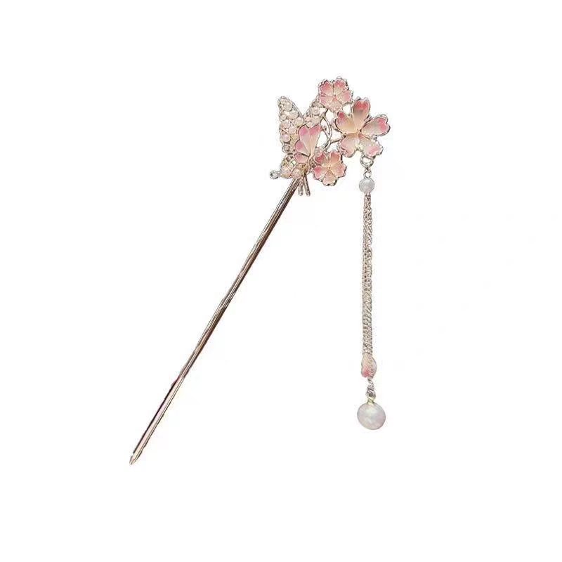 กิ๊บติดผมซากุระที่ให้ความรู้สึ - Hanbok Hair Pin บทวิจารณ์และราคา