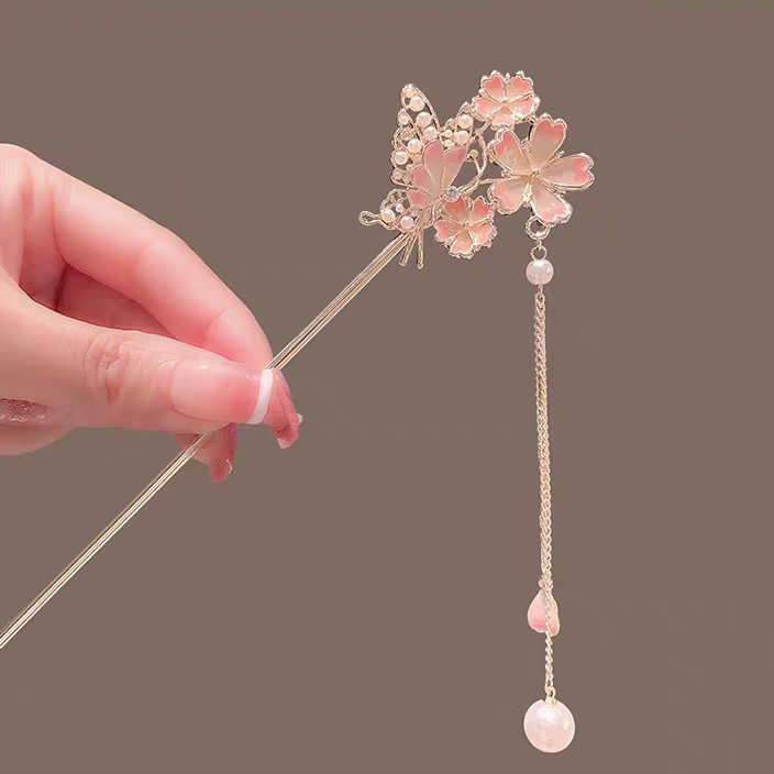 กิ๊บติดผมซากุระที่ให้ความรู้สึ - Hanbok Hair Pin บทวิจารณ์และราคา